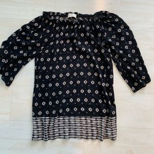 Strapless off the shoulder dress